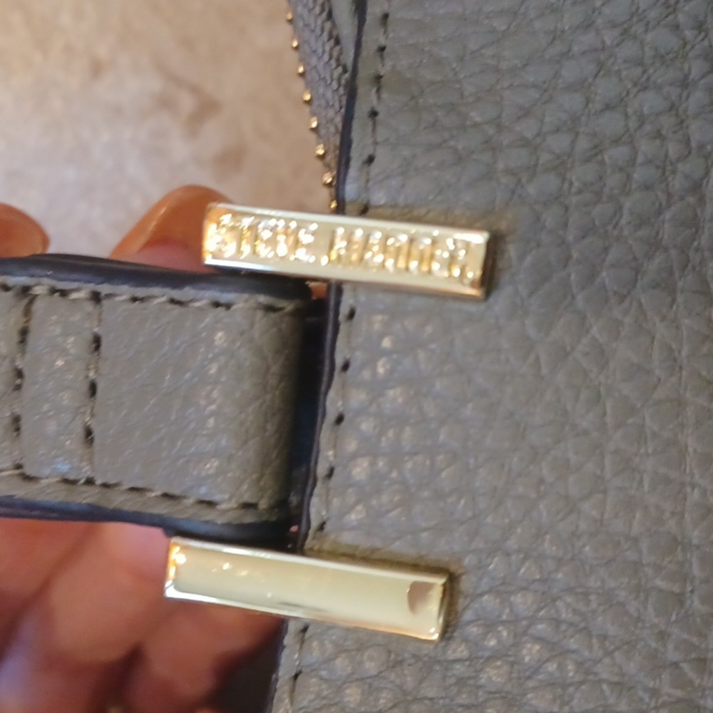 Steve Madden Army Green Shoulder/Handbag - Picture 4 of 13